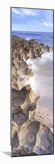 Eroded shoreline, Sea of Cortez, El Cardonal, Baja California Sur, Mexico-Panoramic Images-Mounted Photographic Print