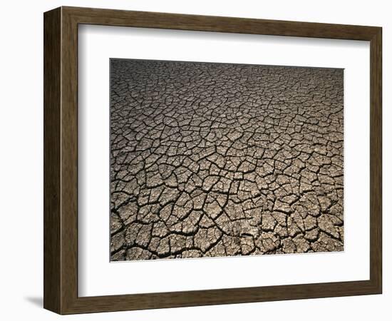 Eroding Ground of Desert-Tim Tadder-Framed Photographic Print