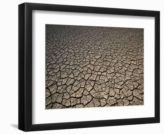 Eroding Ground of Desert-Tim Tadder-Framed Photographic Print