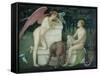Eros and Ganymede-Alfred Sacheverell Coke-Framed Stretched Canvas