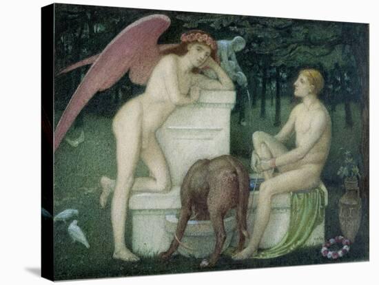 Eros and Ganymede-Alfred Sacheverell Coke-Stretched Canvas