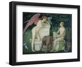 Eros and Ganymede-Alfred Sacheverell Coke-Framed Giclee Print