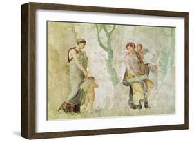 Eros Being Punished in the Presence of Aphrodite-null-Framed Giclee Print