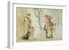 Eros Being Punished in the Presence of Aphrodite-null-Framed Giclee Print