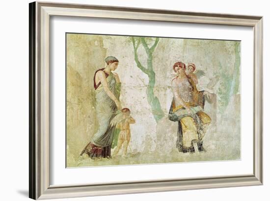 Eros Being Punished in the Presence of Aphrodite-null-Framed Giclee Print