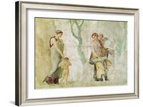 Eros Being Punished in the Presence of Aphrodite-null-Framed Giclee Print