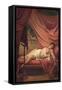 Eros Visits Psyche-R Marti-Framed Stretched Canvas