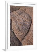 Erosion Pattern in Navajo Sandstone-James Hager-Framed Photographic Print