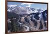 Erosion Prevention, Contoured Bands of Trees Unfelled, Also Acting as Fire Break, Colorado-Walter Rawlings-Framed Photographic Print