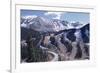 Erosion Prevention, Contoured Bands of Trees Unfelled, Also Acting as Fire Break, Colorado-Walter Rawlings-Framed Photographic Print