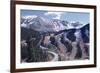 Erosion Prevention, Contoured Bands of Trees Unfelled, Also Acting as Fire Break, Colorado-Walter Rawlings-Framed Photographic Print