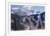 Erosion Prevention, Contoured Bands of Trees Unfelled, Also Acting as Fire Break, Colorado-Walter Rawlings-Framed Photographic Print