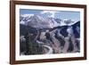 Erosion Prevention, Contoured Bands of Trees Unfelled, Also Acting as Fire Break, Colorado-Walter Rawlings-Framed Photographic Print