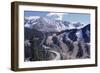 Erosion Prevention, Contoured Bands of Trees Unfelled, Also Acting as Fire Break, Colorado-Walter Rawlings-Framed Photographic Print