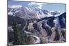 Erosion Prevention, Contoured Bands of Trees Unfelled, Also Acting as Fire Break, Colorado-Walter Rawlings-Mounted Photographic Print