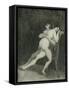 Erotic Couple on a Chair, c.1880-Suzanne Valadon-Framed Stretched Canvas
