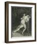Erotic Couple on a Chair, c.1880-Suzanne Valadon-Framed Giclee Print