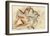 Erotic Drawing-Boris Dmitryevich Grigoriev-Framed Giclee Print