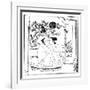 Erotic Engraving, Chinese-null-Framed Giclee Print