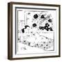 Erotic Engraving, Chinese-null-Framed Giclee Print