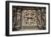 Erotic Images on Exterior of Kandariya Mahadeva Temple-null-Framed Photographic Print