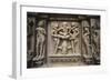 Erotic Images on Exterior of Kandariya Mahadeva Temple-null-Framed Photographic Print