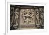 Erotic Images on Exterior of Kandariya Mahadeva Temple-null-Framed Photographic Print