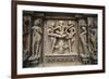 Erotic Images on Exterior of Kandariya Mahadeva Temple-null-Framed Photographic Print