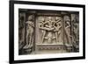 Erotic Images on Exterior of Kandariya Mahadeva Temple-null-Framed Photographic Print