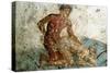 Erotic mural, Pompeii, Italy. Artist: Unknown-Unknown-Stretched Canvas