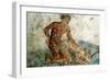 Erotic mural, Pompeii, Italy. Artist: Unknown-Unknown-Framed Giclee Print