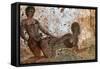 Erotic mural, Pompeii, Italy. Artist: Unknown-Unknown-Framed Stretched Canvas