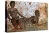 Erotic mural, Pompeii, Italy. Artist: Unknown-Unknown-Stretched Canvas