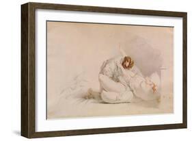 Erotic Scene-Mihaly Zichy-Framed Giclee Print