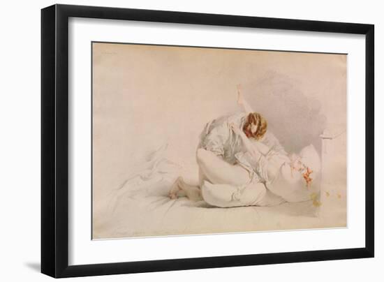 Erotic Scene-Mihaly Zichy-Framed Giclee Print