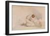 Erotic Scene-Mihaly Zichy-Framed Giclee Print