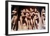 Erotic Sculpture, Hindu Temple, Khajuraho, India, 950-1050-null-Framed Photographic Print