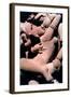 Erotic Sculpture, Hindu Temple, Khajuraho, India, 950-1050-null-Framed Photographic Print