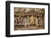 Erotic Sculptures of Khajuraho, Madhya Pradesh, India-Jagdeep Rajput-Framed Photographic Print