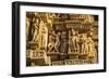 Erotic Sculptures of Khajuraho, Madhya Pradesh, India-Jagdeep Rajput-Framed Photographic Print