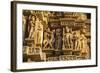 Erotic Sculptures of Khajuraho, Madhya Pradesh, India-Jagdeep Rajput-Framed Photographic Print