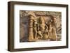 Erotic Sculptures of Khajuraho, Madhya Pradesh, India-Jagdeep Rajput-Framed Premium Photographic Print