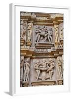 Erotic Sculptures of Varaha Temple-Bhaskar Krishnamurthy-Framed Photographic Print