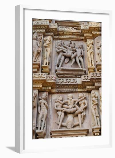 Erotic Sculptures of Varaha Temple-Bhaskar Krishnamurthy-Framed Photographic Print