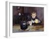 Errand boy drinking coffee, 1885-Christian Krohg-Framed Giclee Print