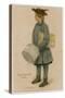 Errand Girl Carries 1905-LJ Kipper-Stretched Canvas