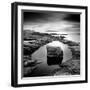 Erratic in Tidal Pool on Isle of Taransay, Outer Hebrides, Scotland, UK-Lee Frost-Framed Photographic Print