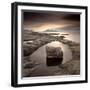 Erratic in Tidal Pool on Isle of Taransay, South Harris, Outer Hebrides, Scotland, UK-Lee Frost-Framed Photographic Print