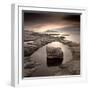 Erratic in Tidal Pool on Isle of Taransay, South Harris, Outer Hebrides, Scotland, UK-Lee Frost-Framed Photographic Print