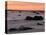 Erratics at Sunset-Raymond Gehman-Stretched Canvas